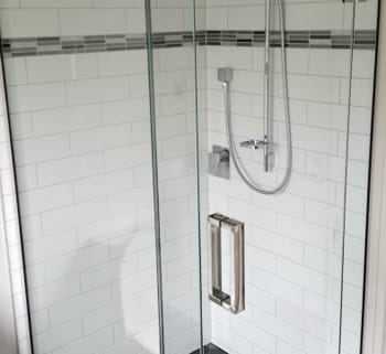 Shower in a Christchurch Residence by Brewer Builders