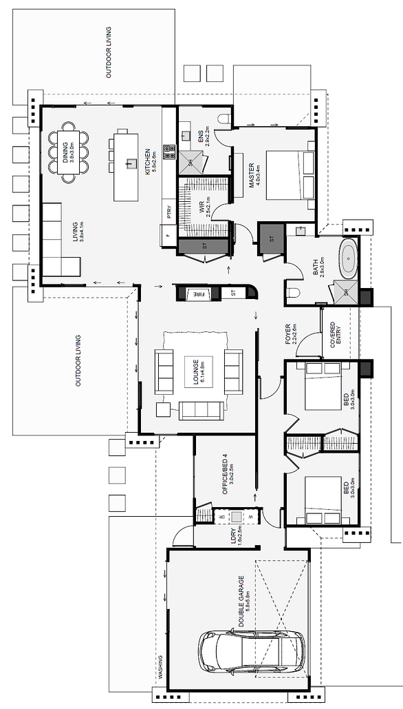 Brighton house plan by Brewer builders