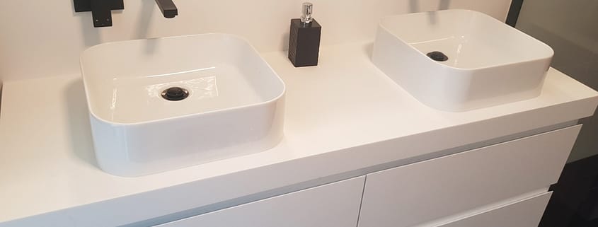 Wash Basins in Christchurch Residences by Brewer Builders